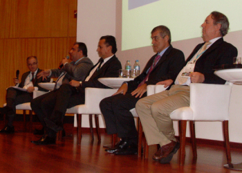 Da esq. p/ dir.: Luiz Sérgio Alvarenga, Antonio Fiola, Edson Brasil, Francisco de La Tôrre e Rodrigo Carneiro