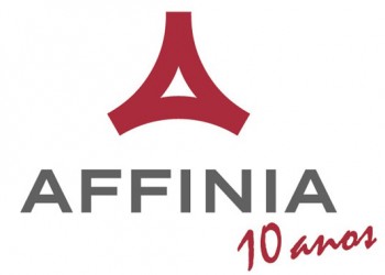 Affinia logo de 10 anos