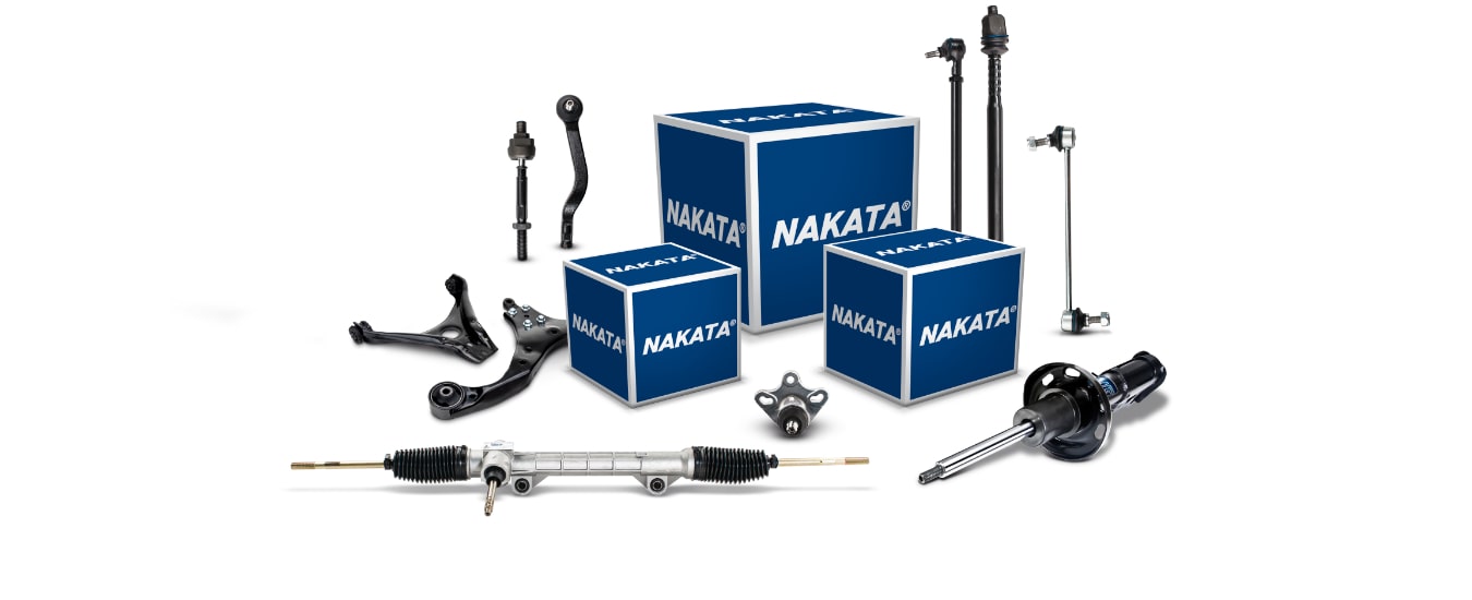 Novos itens de suspensão e direção da Nakata para o mercado de reposição