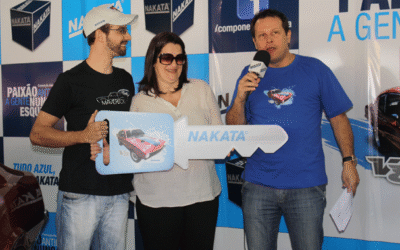Nakata divulga vídeo no YouTube da entrega do Maverick GT V8 ao ganhador no Autódromo de Interlagos