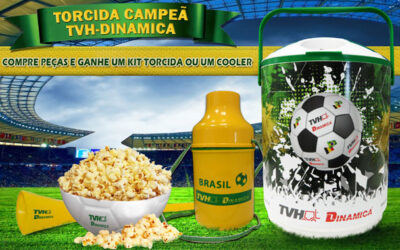 Campanha da TVH-Dinamica oferece kits com tema da Copa do Mundo