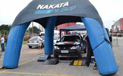 Nakata avalia amortecedores em Pit Stop no dia 13 de junho