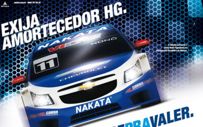 Nova campanha publicitária da Nakata destaca alta performance dos amortecedores HG