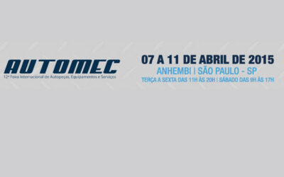 AVISO DE COLETIVAS DE IMPRENSA NA 12ª AUTOMEC – Feira Internacional de Autopeças, Equipamentos e Serviços