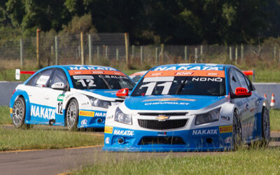 Equipe de pilotos Nonô Figueiredo e Guilherme Salas, patrocinada pela Nakata, vai para sexta etapa do Campeonato Brasileiro de Marcas em terceiro lugar