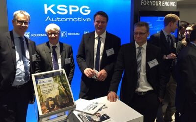 Cinco ganhadores com componentes KSPG