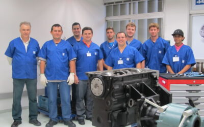 Novas turmas para curso gratuito de motor oferecidos no Centro de Treinamento da Kolbenschmidt (KS)