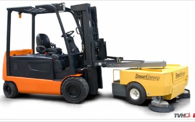 TVH Dinamica apresenta varredeira Smart Sweep para empilhadeiras