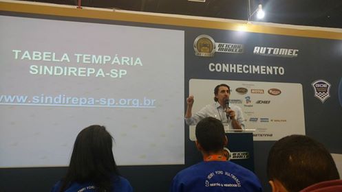 Sindirepa promove palestra sobre dicas sobre cálculo da hora de mão de obra na Automec 2017