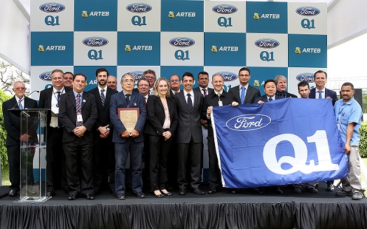 Arteb recebe certificação Q1 da Ford