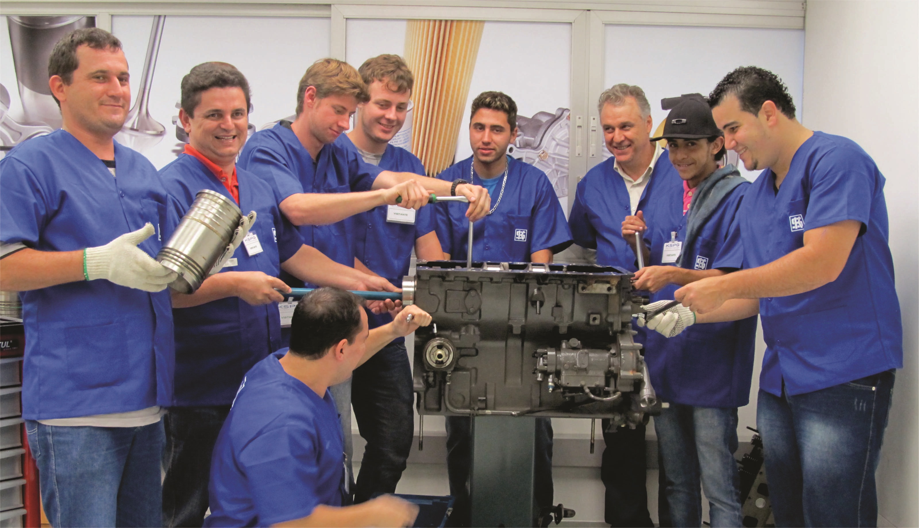 Motorservice divulga programação anual do curso técnico gratuito de Recondicionamento de Motores
