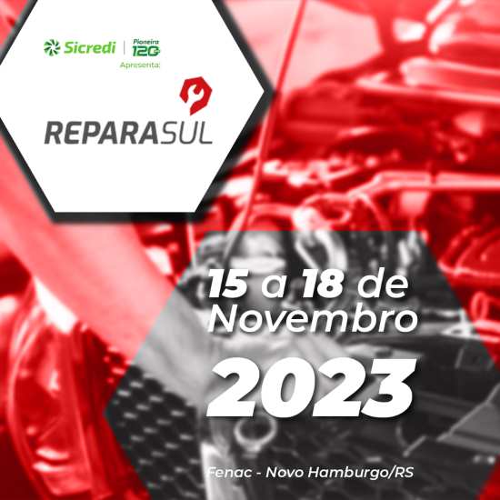 Reparasul 2023 inicia dia 15 de novembro com novidades para o setor automotivo