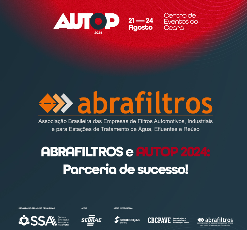 Abrafiltros marca presença na Autop Ceará 2024