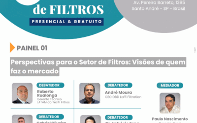 Perspectivas econômicas do setor de filtros serão destaque no Seminário Brasileiro de Filtros