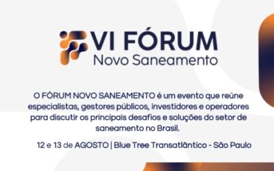 Abrafiltros apoia Fórum de Saneamento