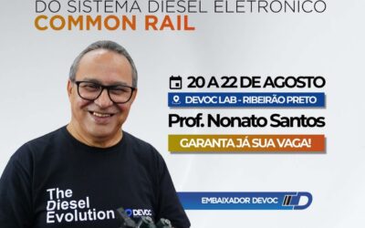 Sistema Diesel Eletrônico Common Rail será tema de treinamento da Devoc em Ribeirão Preto