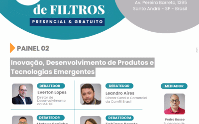 Inovação e tecnologias emergentes na filtração serão assuntos do 3° Seminário Brasileiro de Filtros