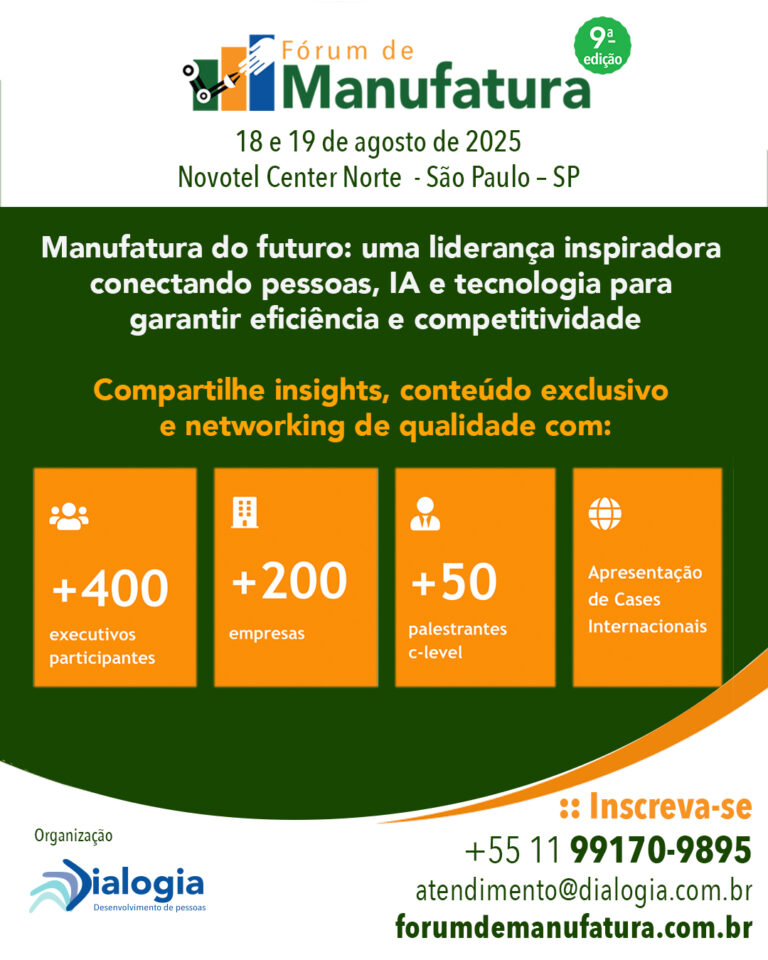 Fórum de Manufatura terá apoio da Abrafiltros