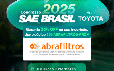 Congresso SAE Brasil e evento da Indústria de Hidrogênio contam com apoio da Abrafiltros