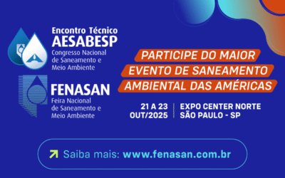 Fenasan, maior evento de saneamento e meio ambiente das Américas, tem apoio da Abrafiltros