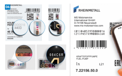 Embalagens Kolbenschmidt (KS), Pierburg e BF possuem rigoroso sistema de segurança individualizado contra falsificação