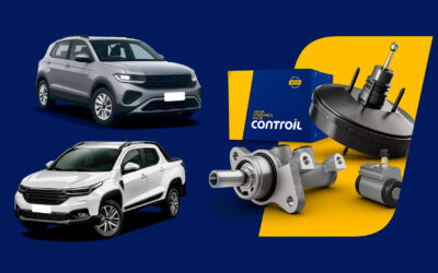 Portfólio Controil oferece itens para os veículos mais emplacados no primeiro semestre