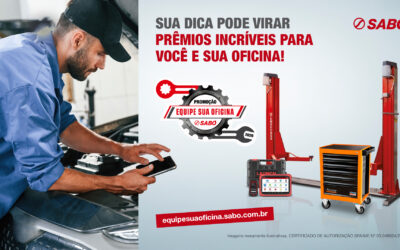 SABÓ lança a segunda edição da promoção Equipe Sua Oficina