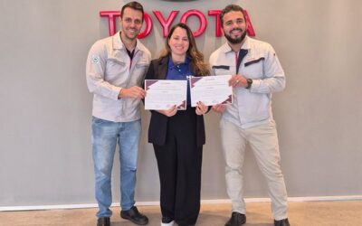Marcas NTN e SNR são reconhecidas pela Toyota como fornecedora pelo desempenho de excelência no fornecimento de rolamentos à Toyota