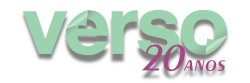 Verso Comunicação 20 anos- Logo