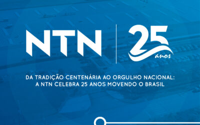 Como a centenária NTN tem avançado em 25 anos de Brasil